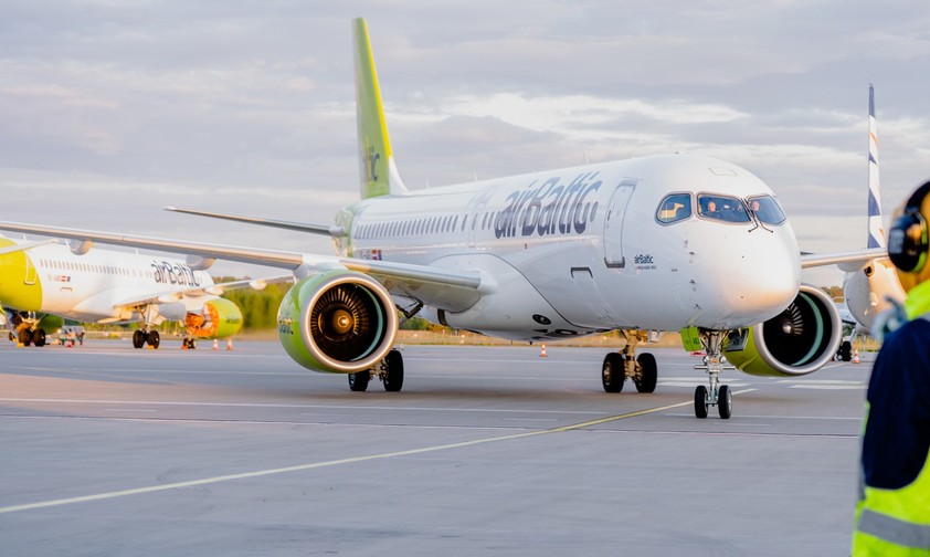 Airbus A220-300 von Air Baltic: Lufthansa setzt auf eine engere Bindung.
