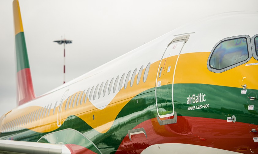 Airbus A220-300 von Air Baltic in Sonderbemalung: Wie geht es mit der Airline weiter? 