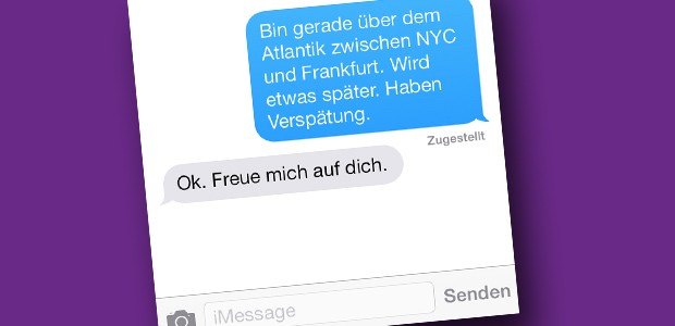 SMS aus dem Flieger: Bald schon möglich?