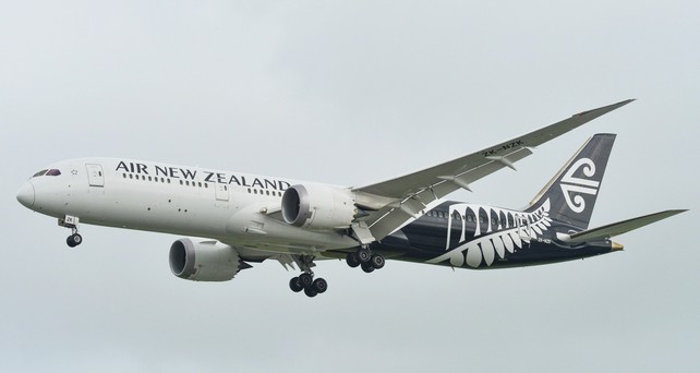 Boeing 787-9 von Air New Zealand: Die Airline setzt diesen Flugzeugtyp auf der Route San Francisco - Auckland ein. 