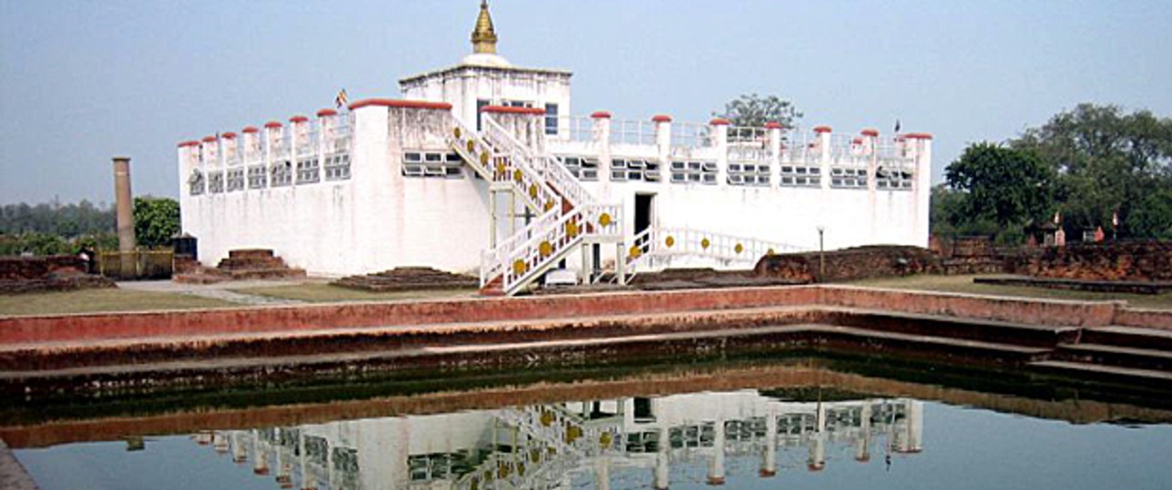 Tempelanlage in Lumbini: Bald soll hier mehr los sein.