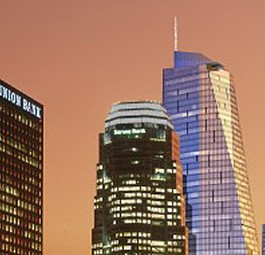 Das neue Wilshire Grand in Los Angeles (mit Antenne): Bauherrin Korean Air.