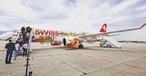 Airbus A220 von Swiss mit Sonderlackierung: Swissness wird groß geschrieben.