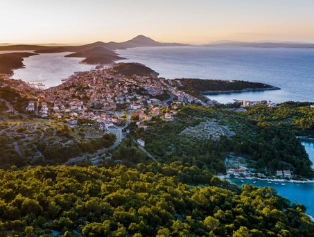 Blick über Mali Losinj