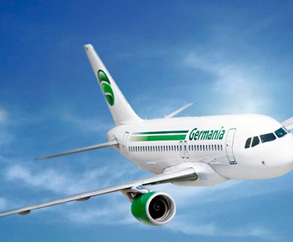 Airbus von Germania Flug: «Reges Interesse der Reiseveranstalter».