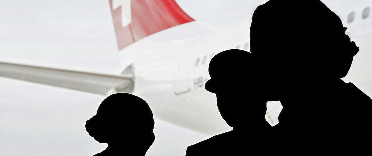 Angestellte von Swiss: DIe Stimmung ist gereizt.