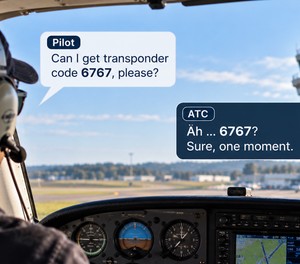 6767 bitte? Der Wunsch wurde dem Piloten erfüllt.