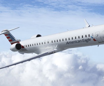 Bombardier CRJ 900 in den Farben von American Airlines: Zu schwach in der Hitze.