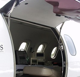 Ambulanz-Flieger von Phoenix Air: Einzigartig.