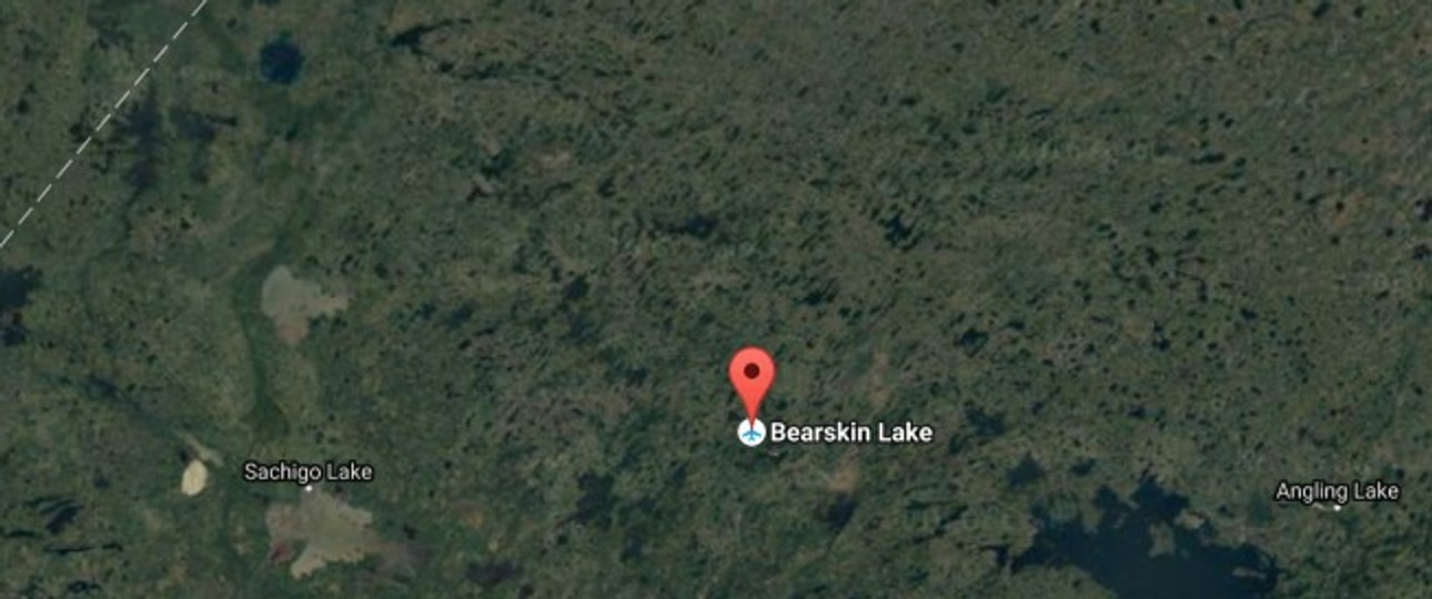 Bearskin Lake Airport: ganz schön abgelegen.