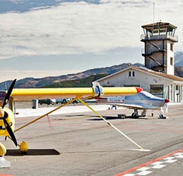 Der Flughafen La Seu d'Urgell: hier will Air Andorra landen.