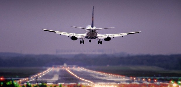 Flugzeug bei der Landung: Kritische Phase