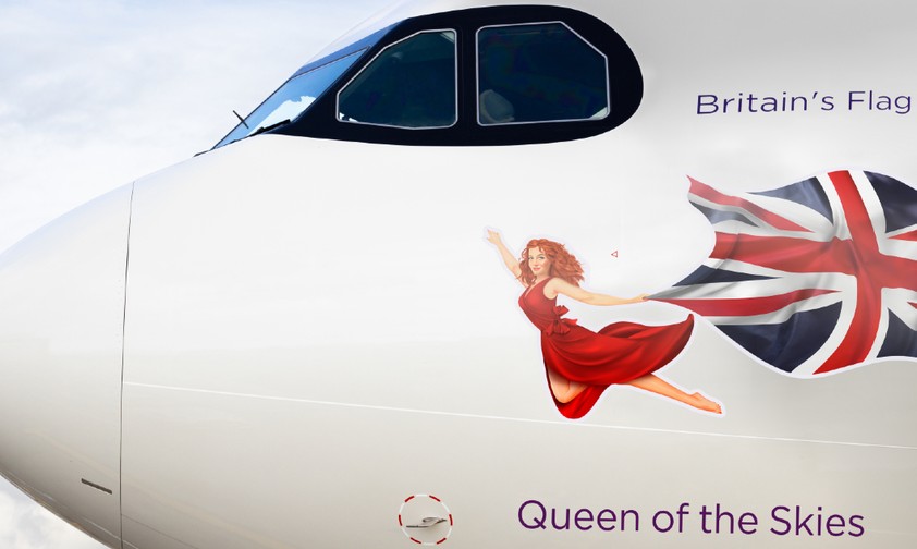 Airbus A330-900 von Virgin Atlantic: Kennzeichen G-VEII, Taufname Queen of the Skies.