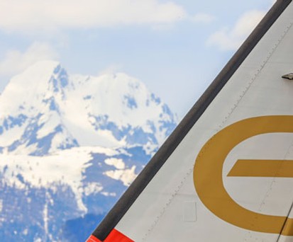 Leitwerk einer Saab 2000 von Etihad Regional: Der Markenname verschwindet wieder.