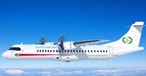ATR 72 in den Farben von Domestic Airlines: Die Tochter von Air Algérie setzt auf Grün.