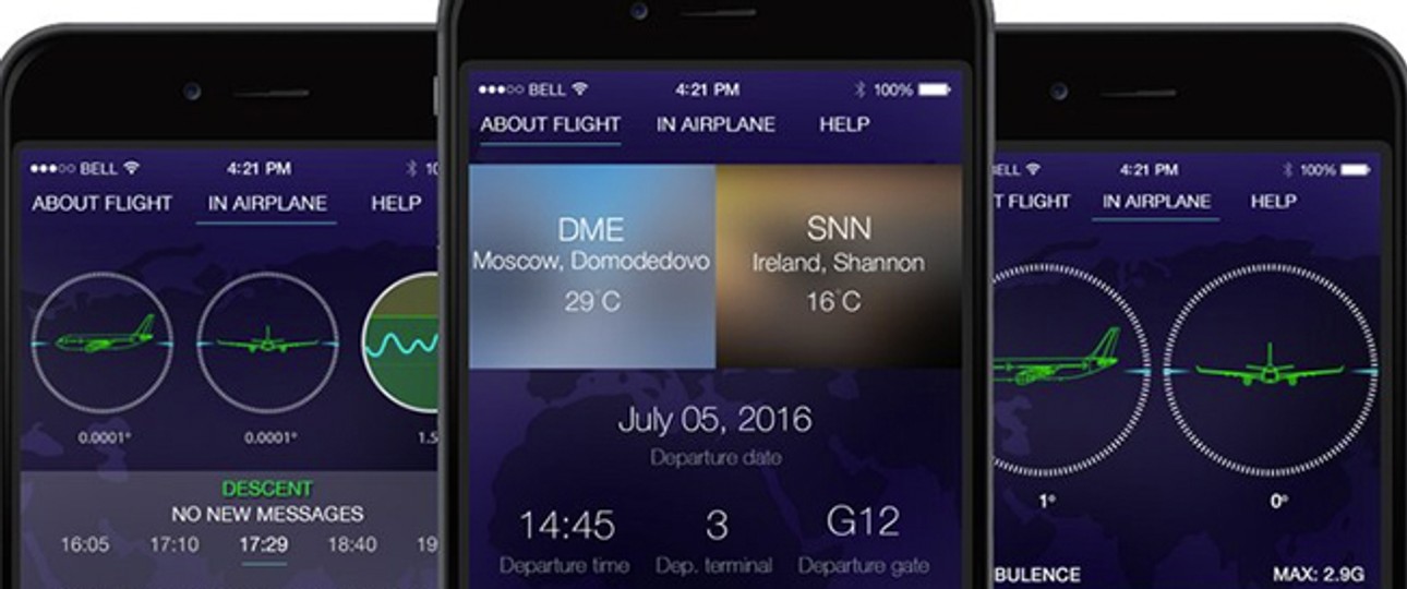 App Sky Guru: Schickt Hunderte von Nachrichten pro Flug.