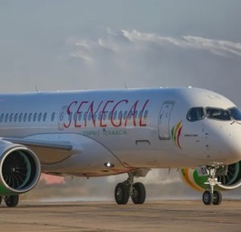 Airbus A220 von Air Sénégal: Hebt nicht ab.