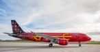 Airbus A320 «Trident» von Brussels Airlines: Diese Woche nur nach Spanien unterwegs. 