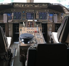 ... ist im Oktober 2019 von innen im Wesentlichen unverändert. Im Cockpit ...