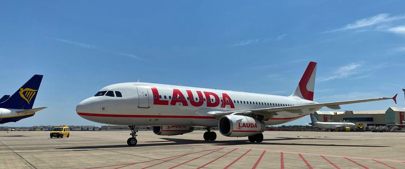 Airbus A320 von Lauda: Bleibt vorerst in der Flotte.