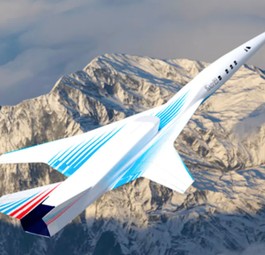 Entwurf eines russischen Überschallflugzeuges: So könnte es aussehen.