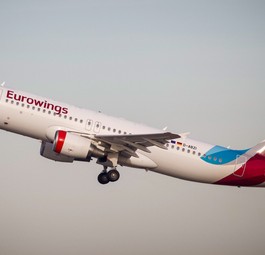 Airbus A320 von Eurowings: Aus für Nürnberg - Hamburg.