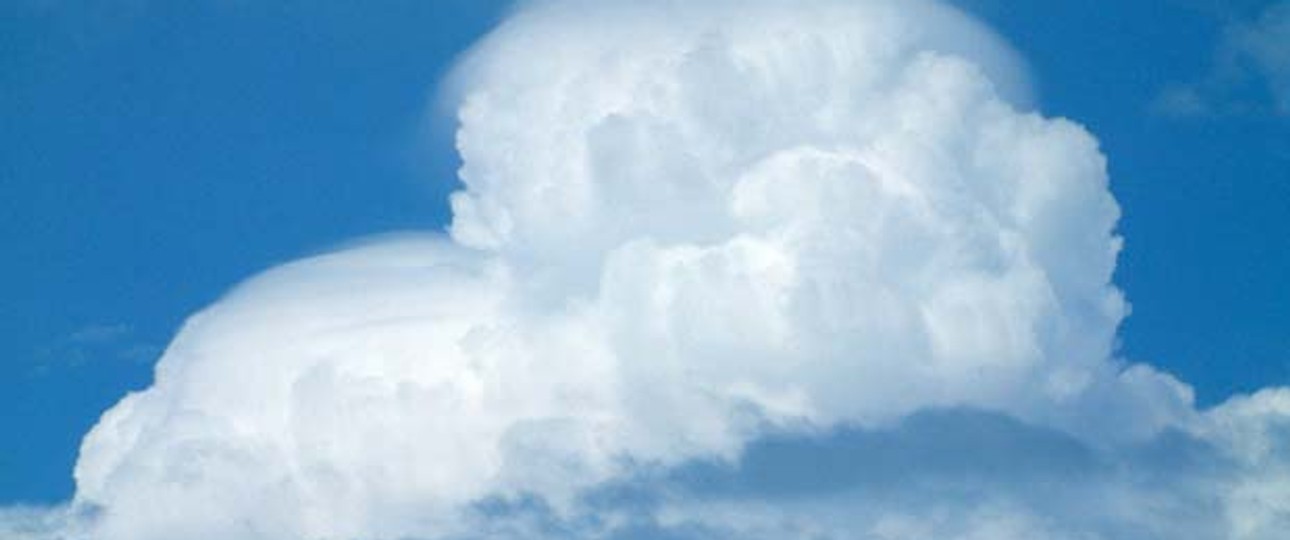 Cumulonimbus: Solche Wolken wollte der Pilot von Flug QZ8501 umfliegen.