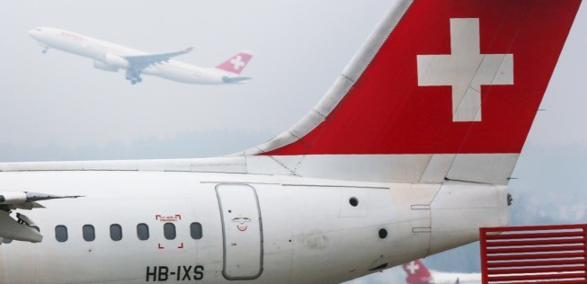 Die HB-IXS. Die Avro RJ100 wird Ende Oktober ausgeflottet.