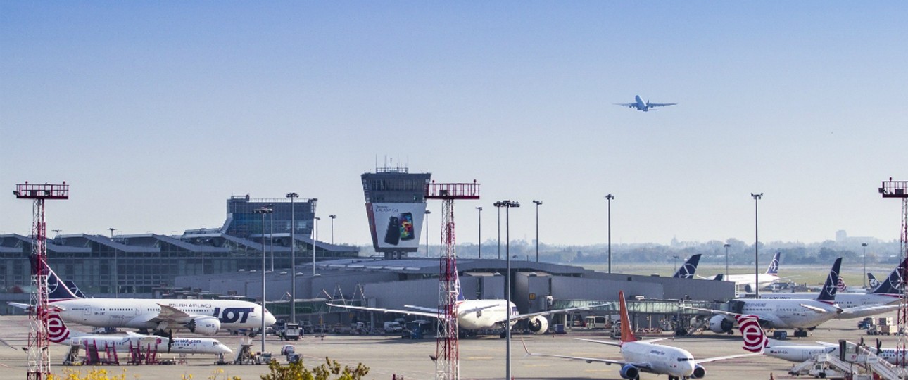 Flughafen Chopin in Warschau: Wenn der Nachfolger kommt, wird Warschaus bisheriger Airport geschlossen.