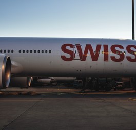 Boeing 777 von Swiss: Flüge mussten gestrichen werden.