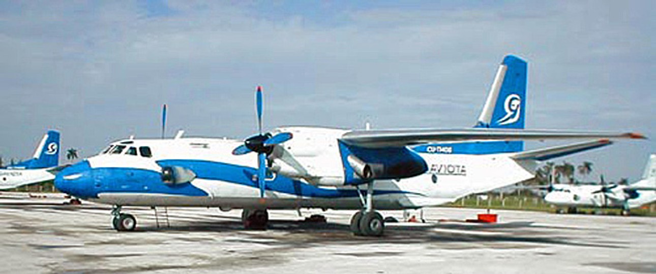 Antonov AN-26 von Aerogaviota: Eine Maschine dieses Typs ist abgestürzt.