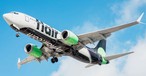 Eine Boeing 737 Max 8 von Flair Airlines: Die Fluggesellschaft hat Ärger mit der kanadischen Steuerbehörde.