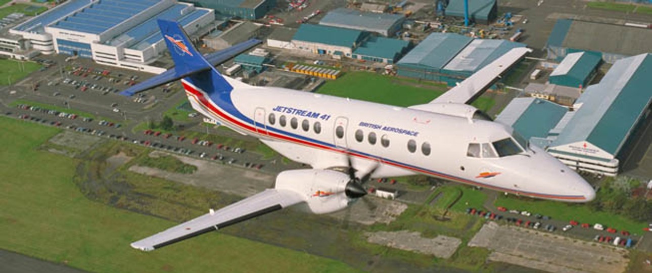 Der Stolz der britischen Flugzeugbauindustrie. Am 25. September 1991 flog die British Aerospace Jetstream 41 zum ersten Mal.