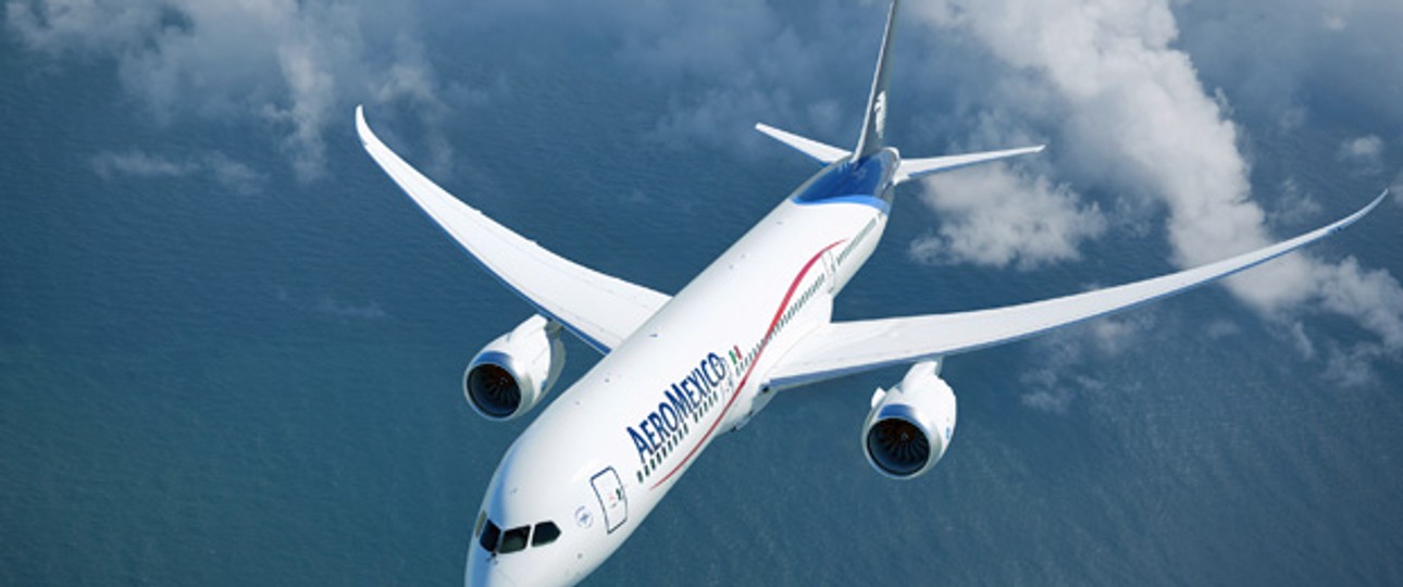 B787 von Aeromexico: Der Jet soll die Flotte deutlich effizienter machen.