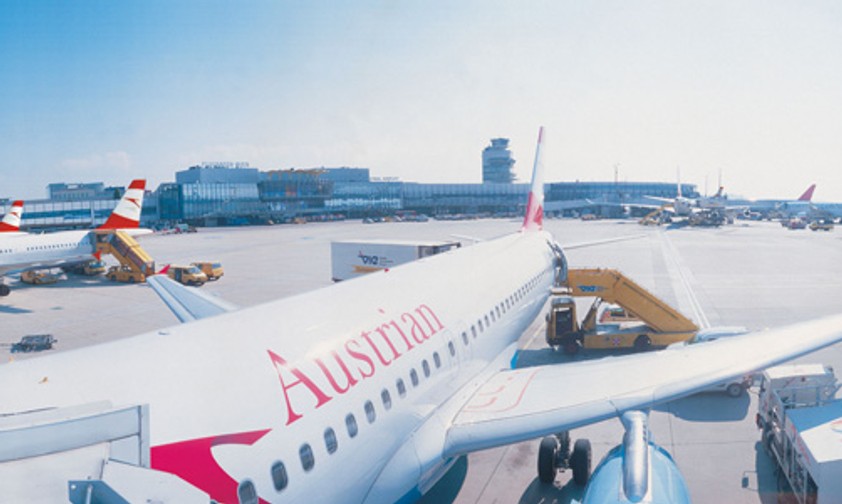 Flughafen Wien: Von hier aus gibt es die One-Way-Flüge nach Österreich.