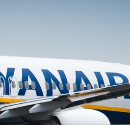 Boeing 737-800 von Ryanair: Böen wehten mit bis zu 64 Kilometer pro Stunde.