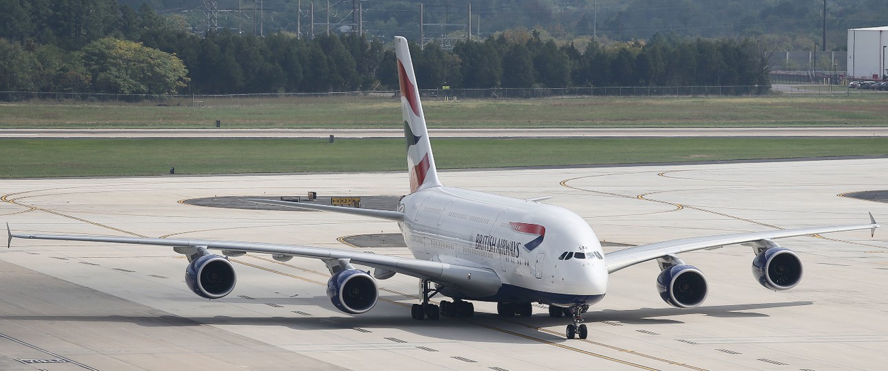 Airbus A380 von British Airways: Die meisten großen Jets stehen derzeit am Boden.