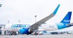 Airbus A320 Neo von Jazeera Airways: Sorgte für Abfangaktion.