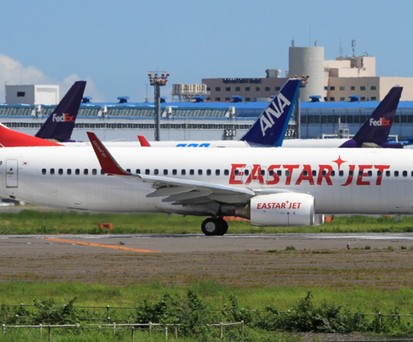 Boeing 737 von Eastar Jet: Die Airline ist abgeschlagen.