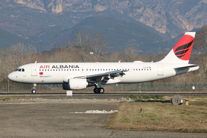 Air Albania: Noch keine Langstreckenflugzeuge.