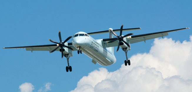 Bombardier Dash 8 Q400 von Chorus Aviation: Die Gruppe fliegt noch mehr für Air Canada Express.