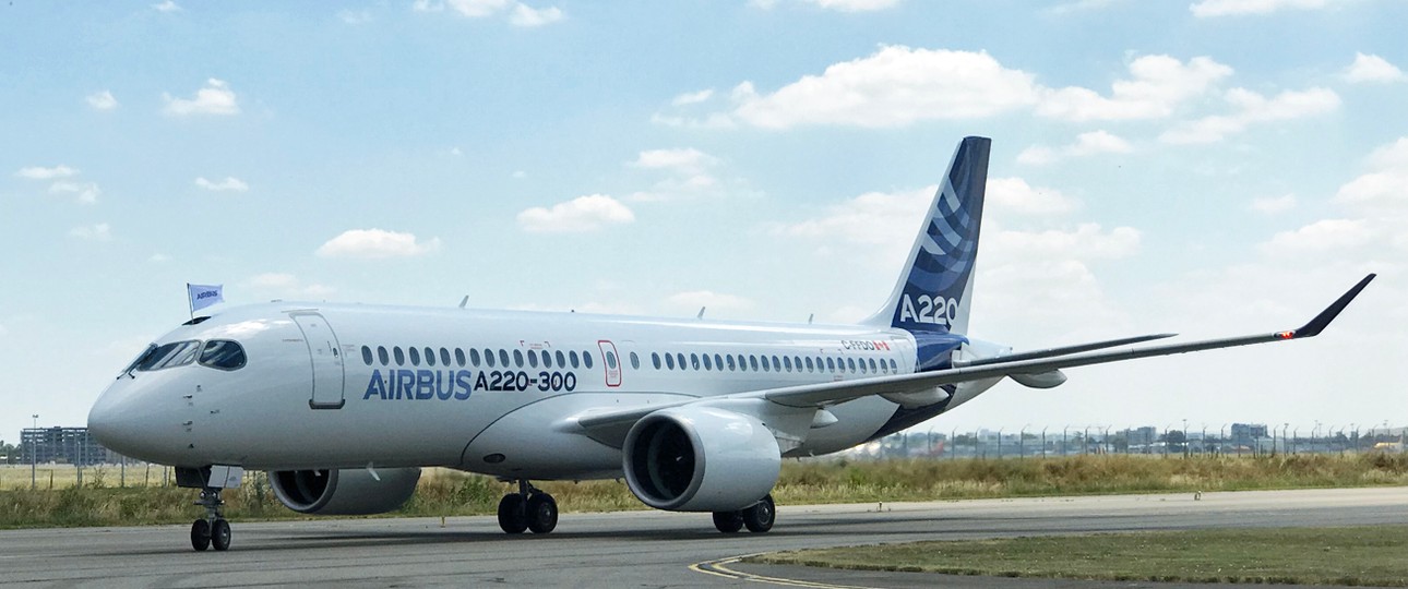 Airbus A220: Künftig auch bei ITA im Einsatz.