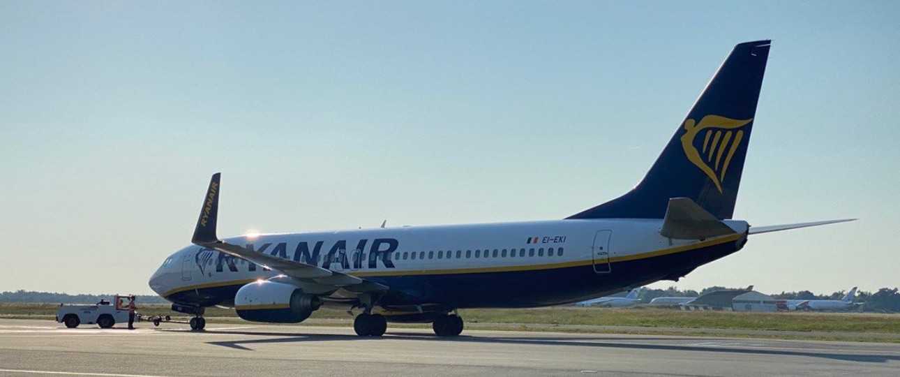 Boeing 737 von Ryanair: Ausflug nach Belarus.