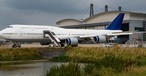 ... Monat vorher sah die Boeing 747-8 noch so aus.