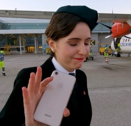 Eindruck vom letzten Flug im Jahr 2019: Aktuell gibts keine Flüge mehr zwischen Prag und Bratislava.