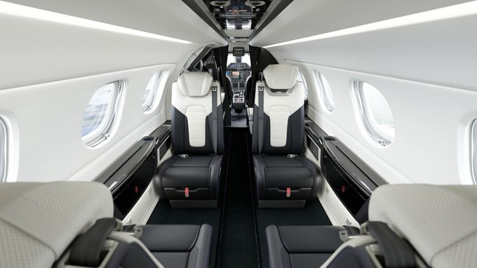 Auch das Interieur des Fliegers...