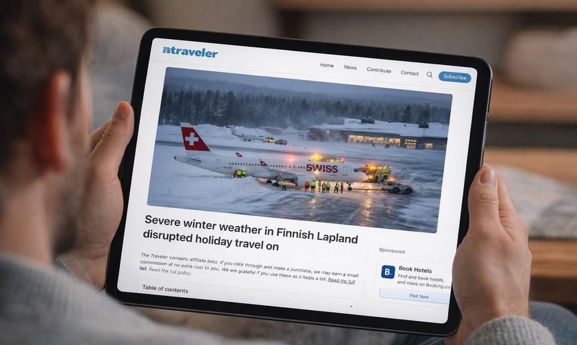 Fake News: Angebliches Bild des Airbus A220 in Kittlä - doch es ist nicht echt.