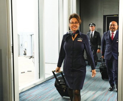 Crew von American Airlines: Es gab öfter Zoff.