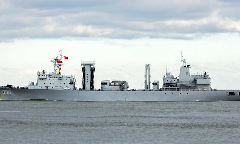 Ein Kriegsschiff der chinesischen Marine: China soll aktuell GPS- und Funkverbindungen im Pazifik stören.