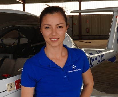 Ines Ebner, Sales Consultant bei Aviation Academy Austria
